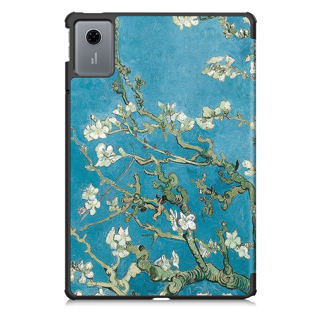 EIDERWOOD Lenovo Idea Tab / Xiaoxin Pad 11 Faux Leather Flip Case with Motif - Flowers