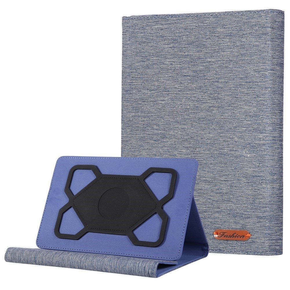 EIDERWOOD Universal Tablet Flip Case with Stand Function - 13.5 x 21.5 cm - Blue