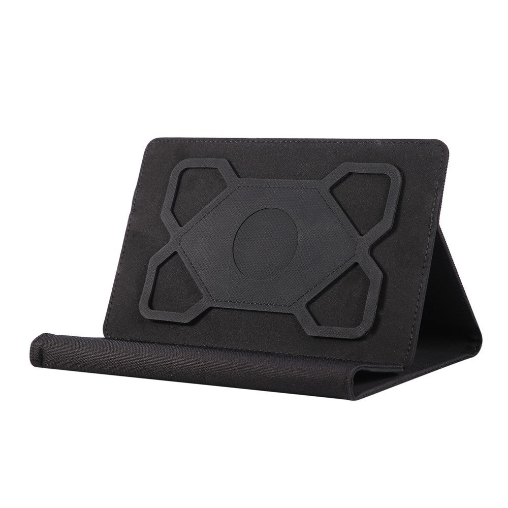 EIDERWOOD Universal Tablet Flip Case with Stand Function - 18 x 26.5 cm - Black
