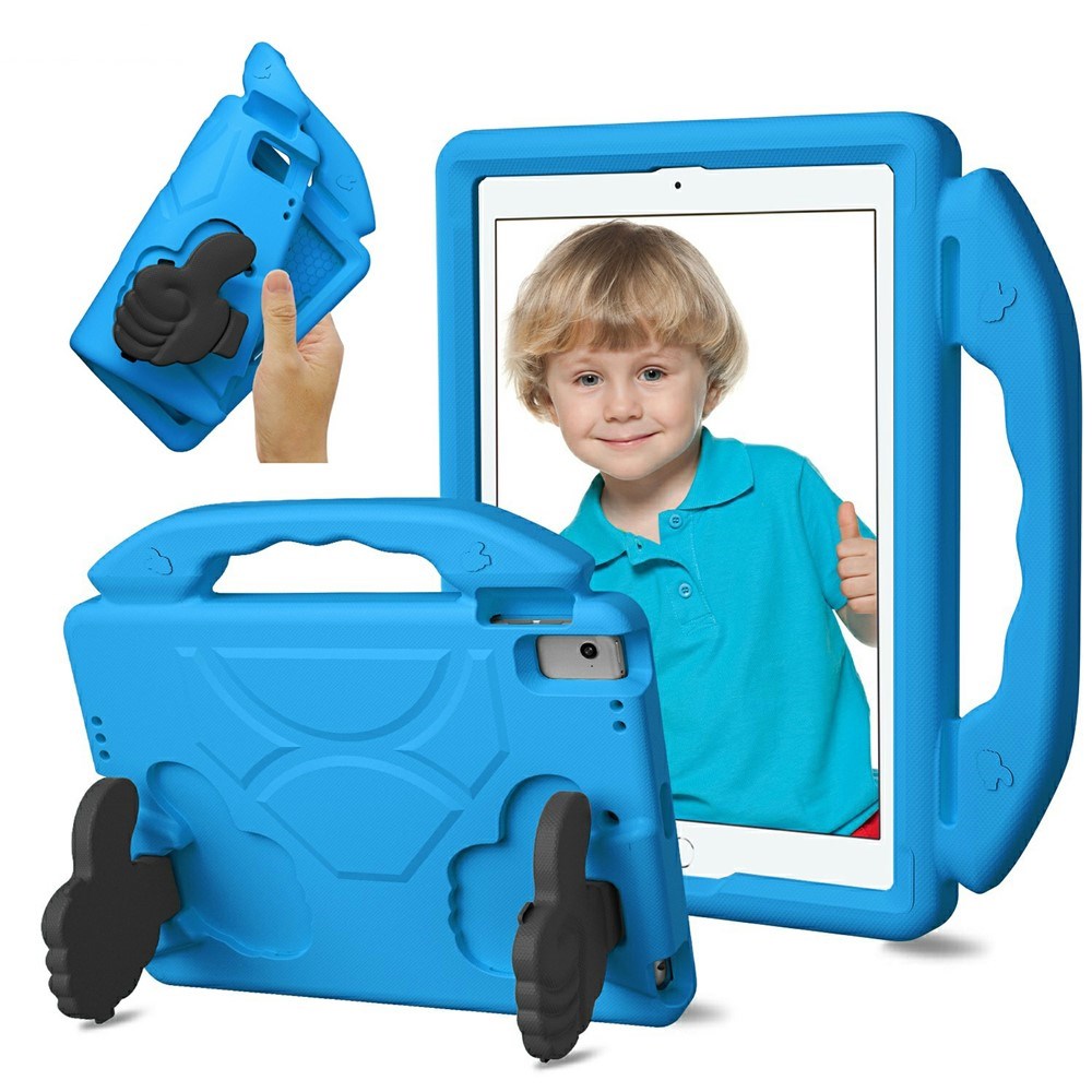 EIDERWOOD iPad 9.7" (2018 / 2017) / Air 2 / Air Kids Case with Thumb Kickstand - Blue