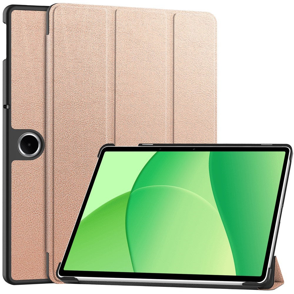 OnePlus Pad Lite EIDERWOOD Leather Flip Case with Stand Function - Rose Gold