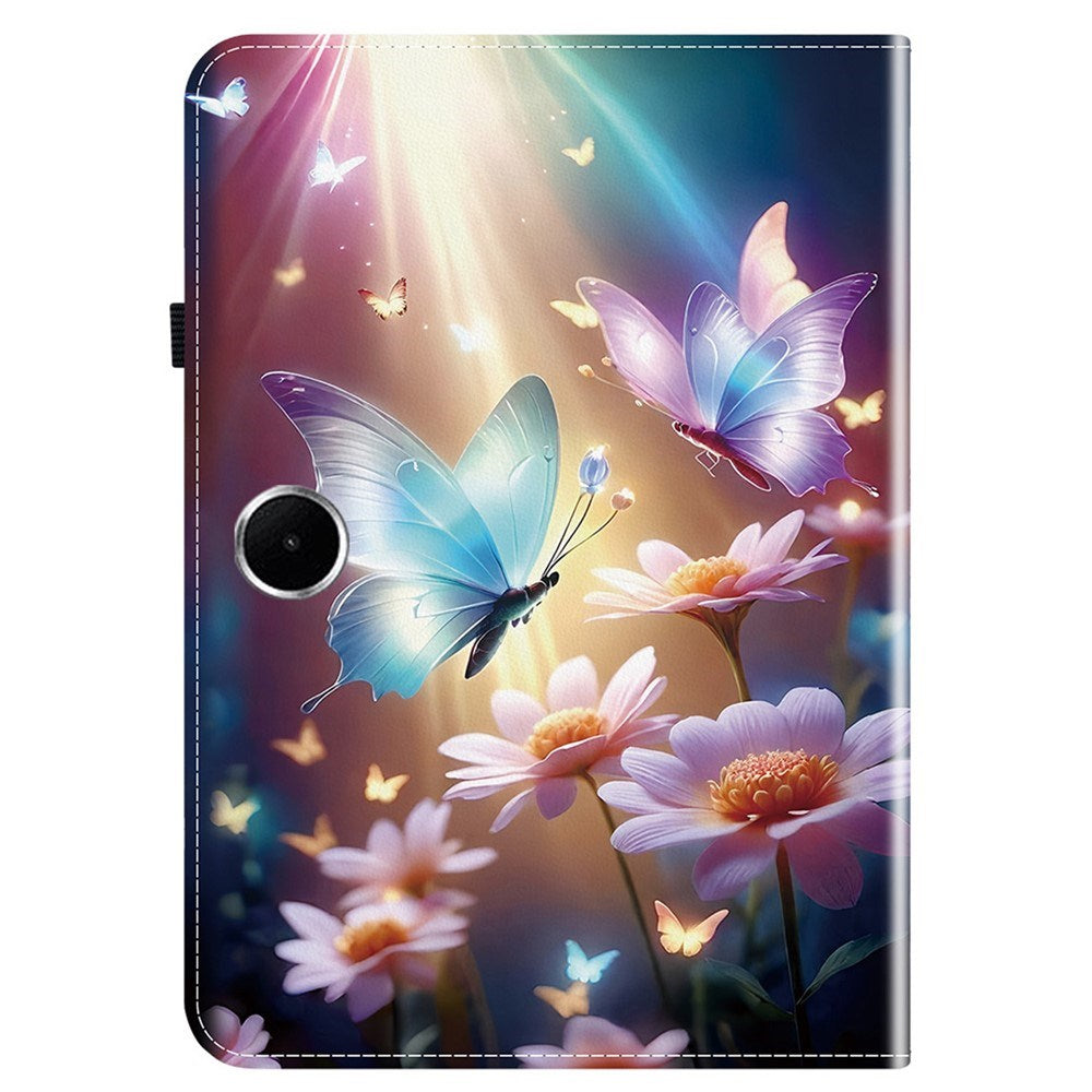 OnePlus Pad Lite EIDERWOOD Leather Flip Case with Motif - Butterflies / Flowers