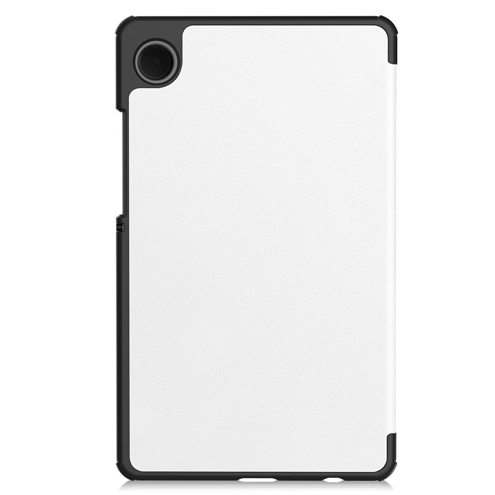 EIDERWOOD Samsung Galaxy Tab A11 Leather Case w. Stand - White