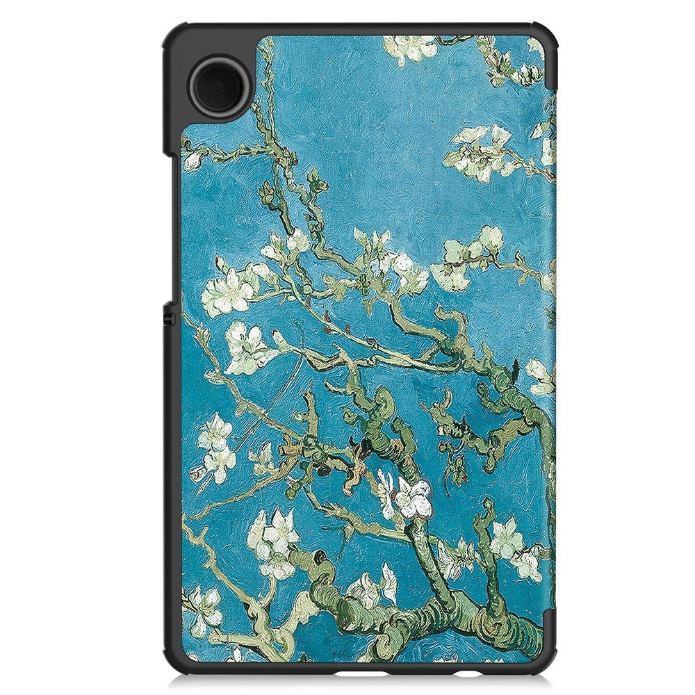 EIDERWOOD Samsung Galaxy Tab A11 Faux Leather Flip Case with Motif - Flowers