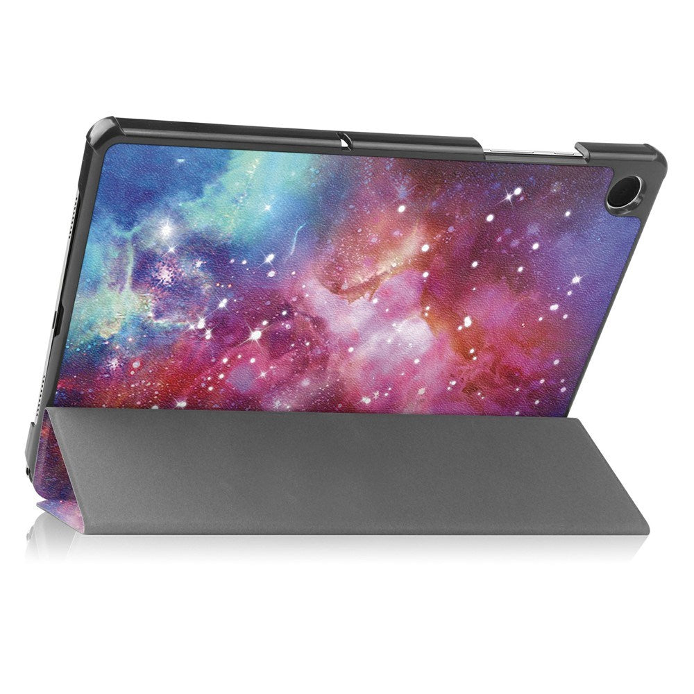 Samsung Galaxy Tab A11+ (Plus) EIDERWOOD Faux Leather Flip Case with Motif - Galaxy