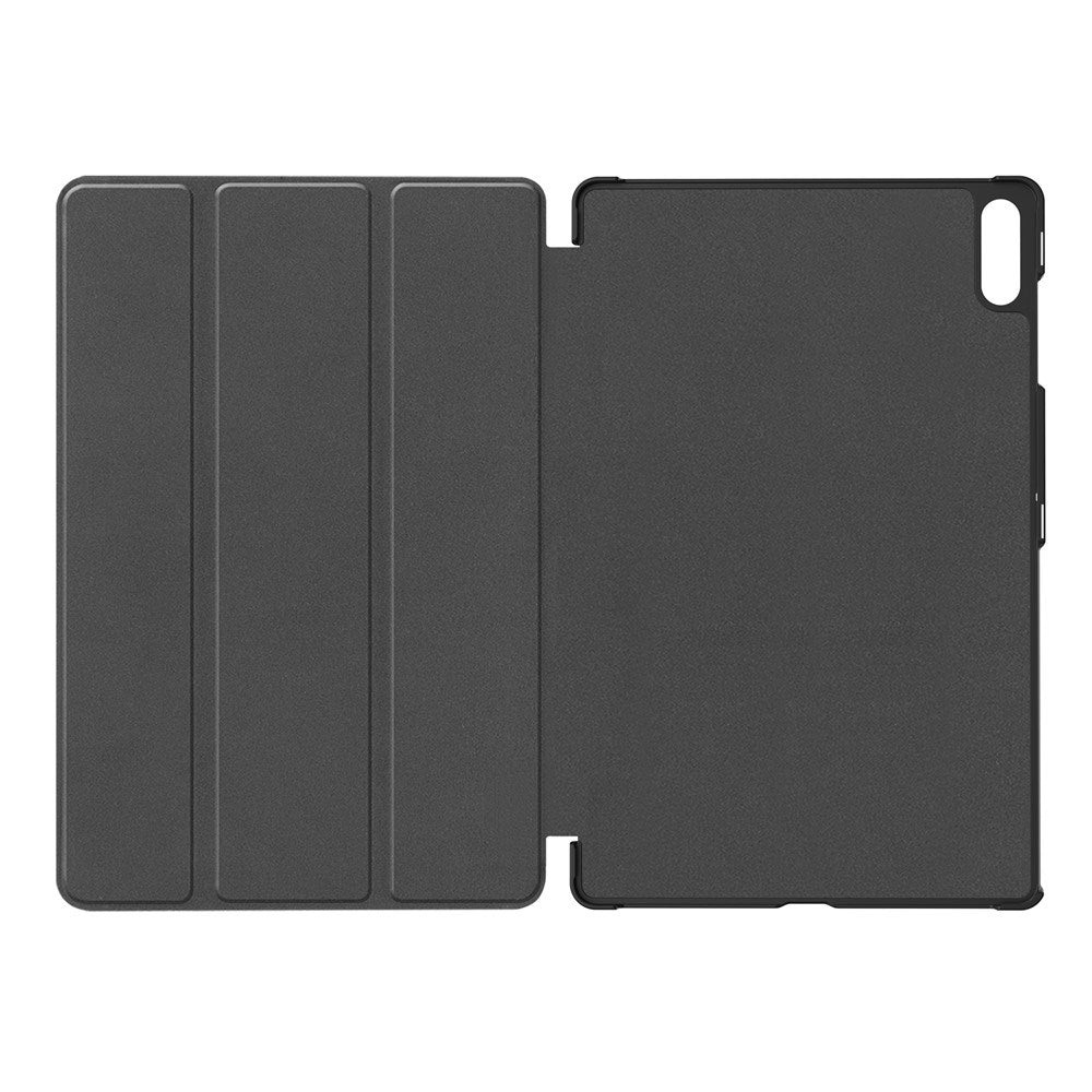 Samsung Galaxy Tab S11 Ultra EIDERWOOD Leather Case w. Stand - Black