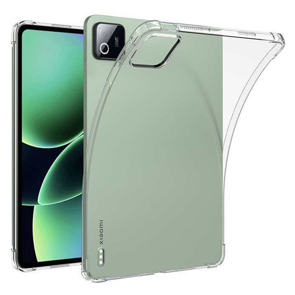 Xiaomi Pad 8 / 8 Pro EIDERWOOD Flexible Plastic Case with Reinforced Corners – Transparent
