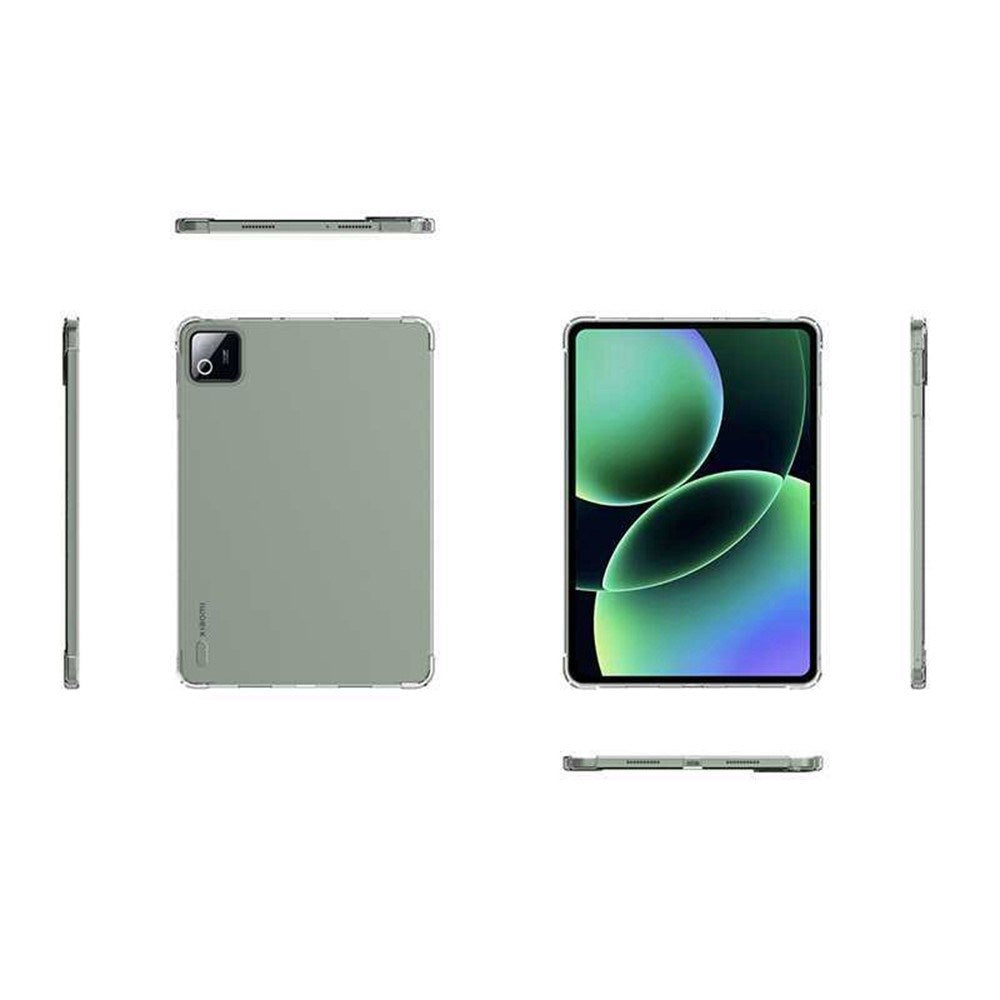 Xiaomi Pad 8 / 8 Pro EIDERWOOD Flexible Plastic Case with Reinforced Corners – Transparent
