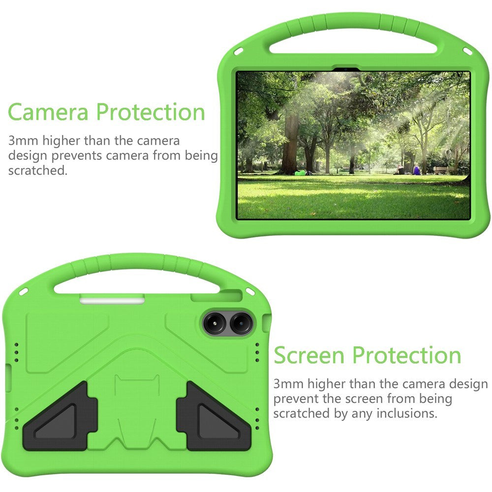 Xiaomi Redmi Pad 2 Pro EIDERWOOD Kids Case with Kickstand - Green