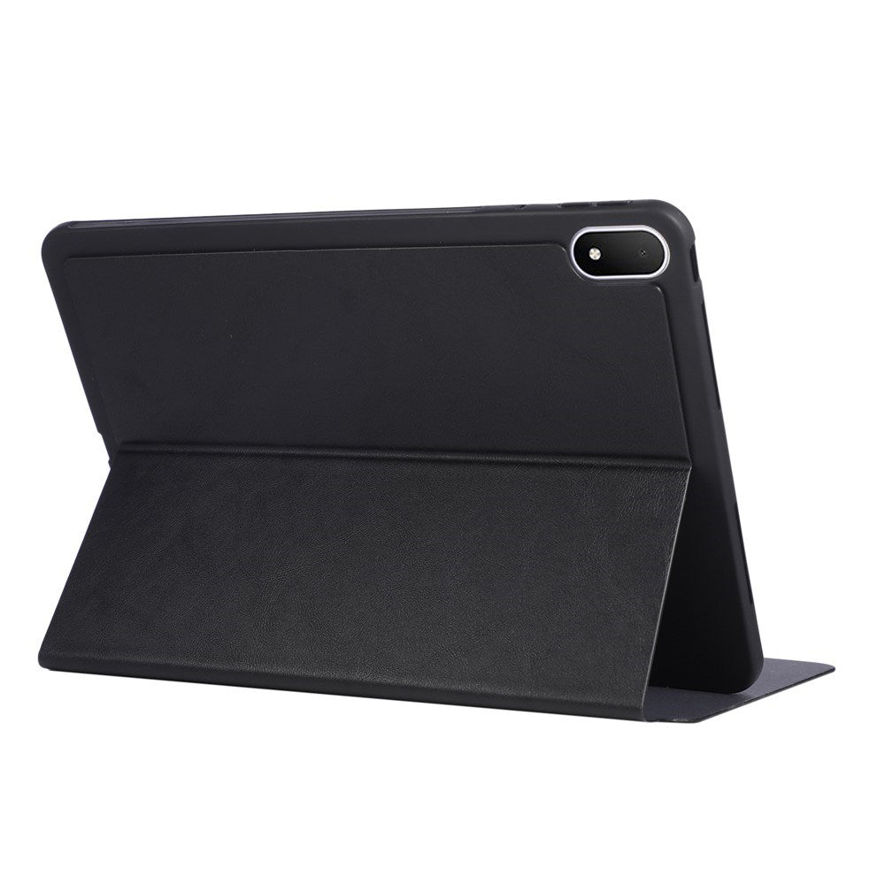 OPPO Pad 5 EIDERWOOD Faux Leather Flip Case w. Stand Function - Black