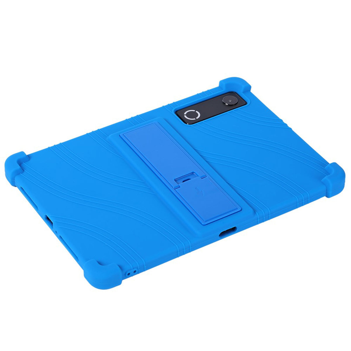 Lenovo Yoga Tab Gen 2 11.1" EIDERWOOD Rugged Silicone Case with Adjustable Kickstand & Shock-Absorbing Corners - Blue