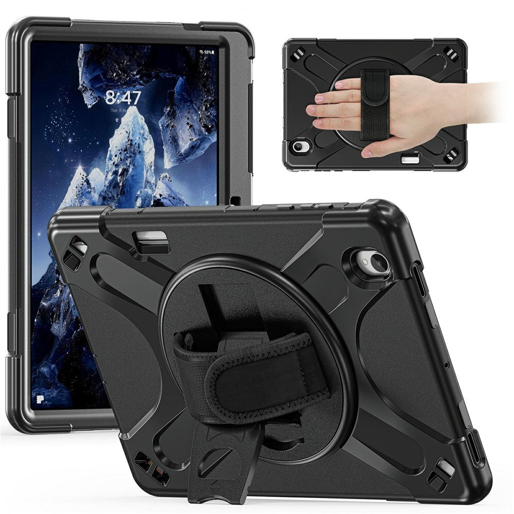 Samsung Galaxy Tab S12+ (Plus) EIDERWOOD Hybrid Rugged Case w. Kickstand - Black