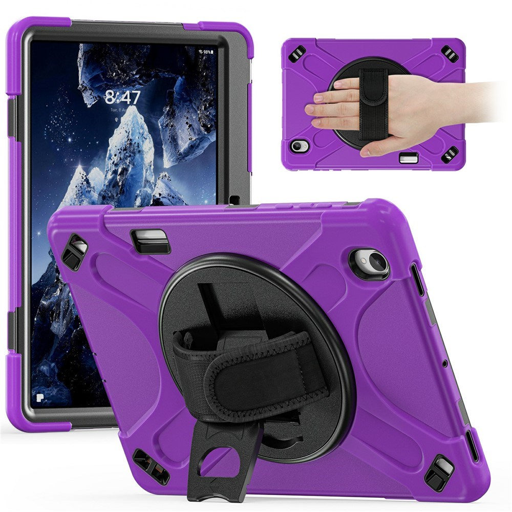 Samsung Galaxy Tab S12+ (Plus) EIDERWOOD Hybrid Rugged Case w. Kickstand - Purple