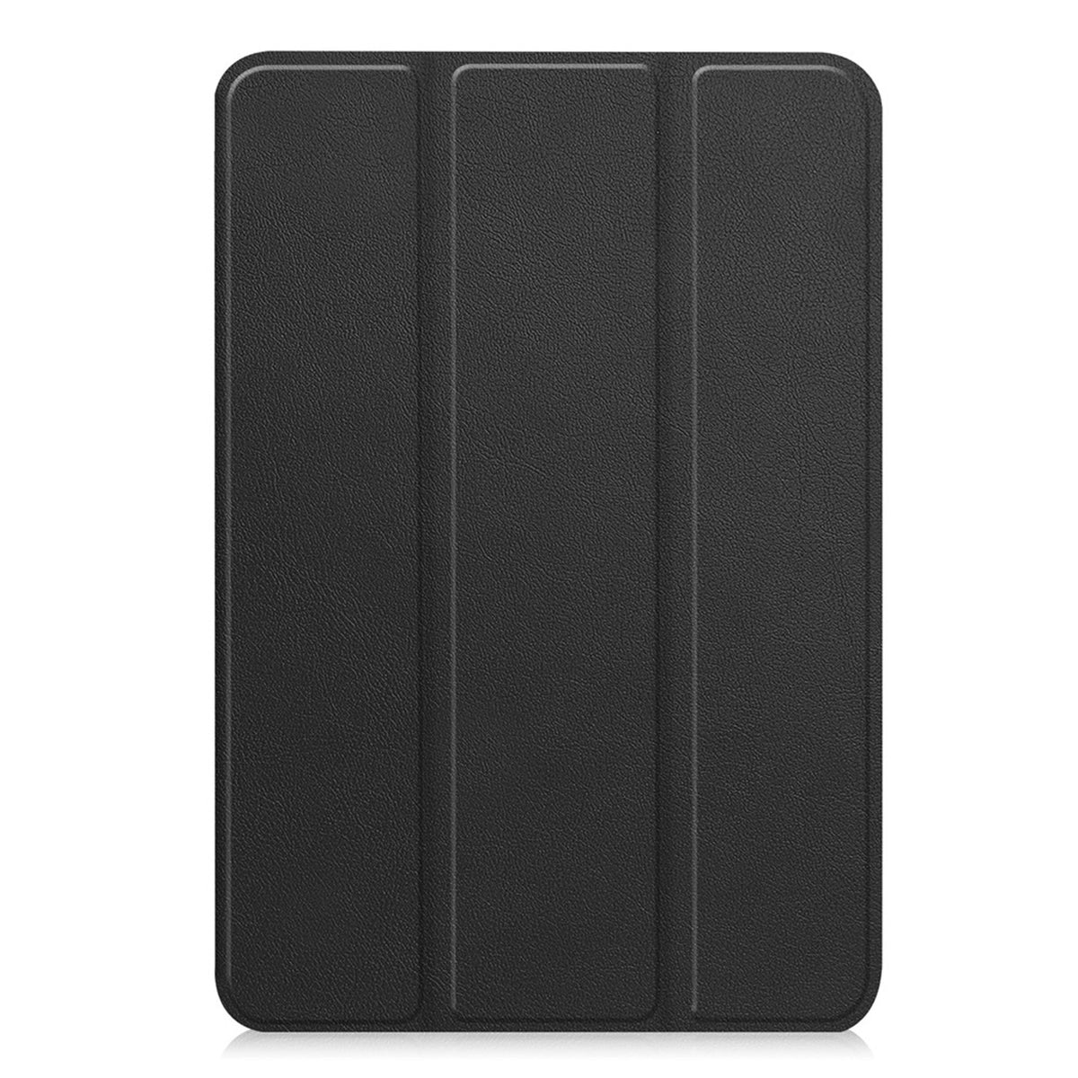 iPad Mini (2026) 8th Gen. EIDERWOOD Faux Leather Tri-Fold Flip Case with Stand Function - Black