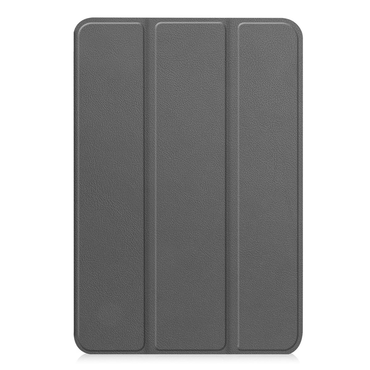 iPad Mini (2026) 8th Gen. EIDERWOOD Faux Leather Tri-Fold Flip Case with Stand Function - Grey