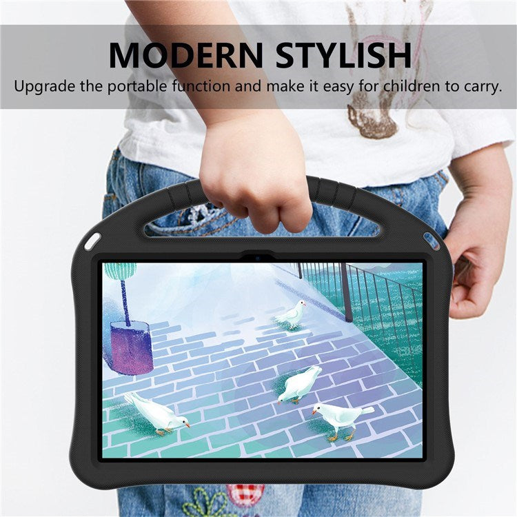 EIDERWOOD Nokia T20 Kids Case with Handle & Stand Function - Black