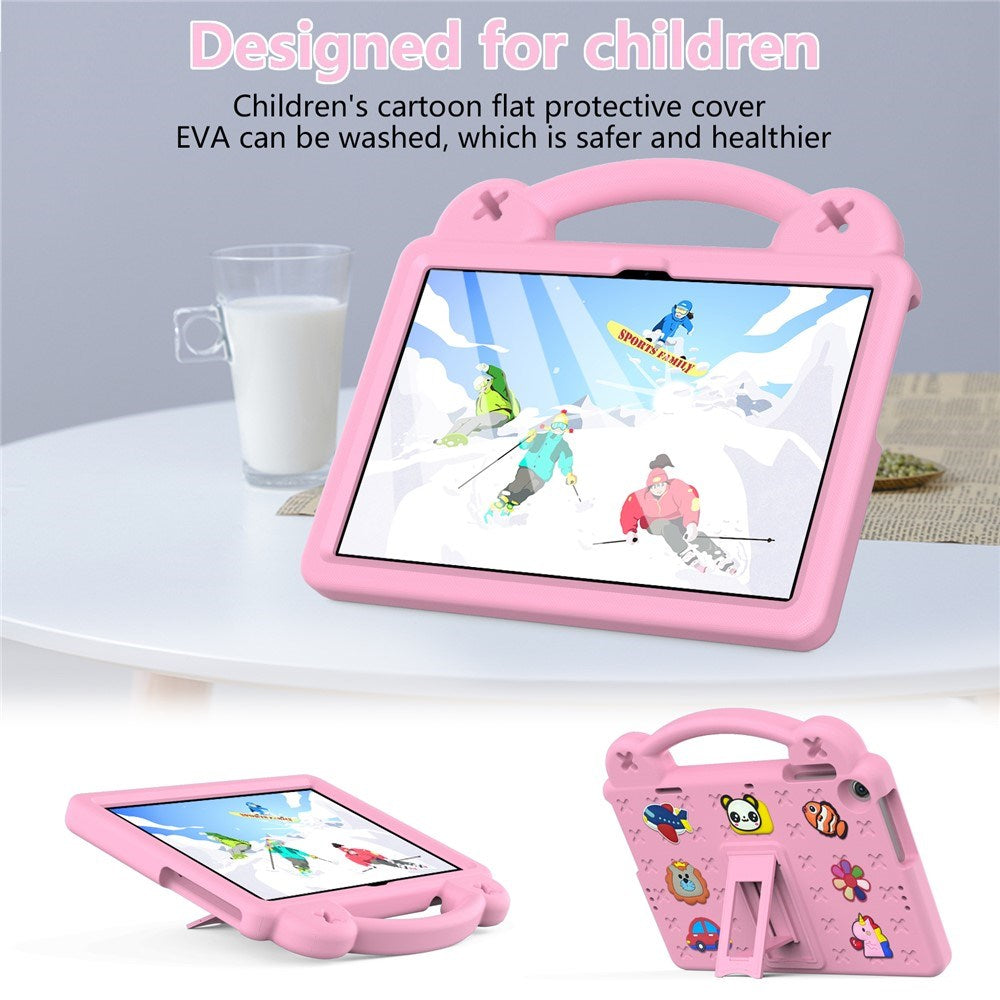 Lenovo Tab M10 (3. Gen) 10.1" (TB-328F/TB-328X) Kids Case w. Kickstand & Hand Holder - Pink