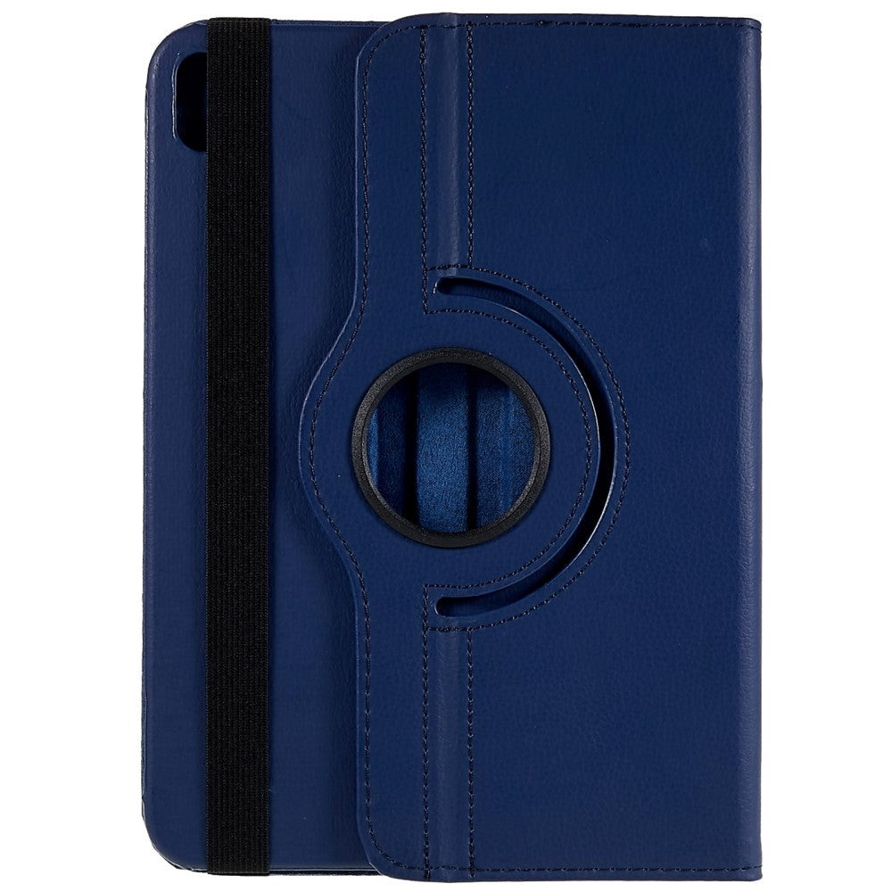 EIDERWOOD iPad 10.9" (2024/2022) Classic Leather Case w. 360⁰ Standing Function - Blue