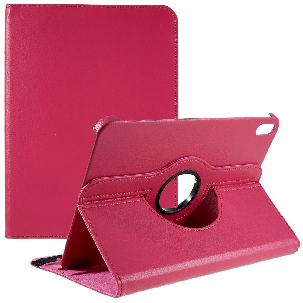 EIDERWOOD iPad 10.9" (2024/2022) Classic Leather Case w. 360⁰ Standing Function - Rose