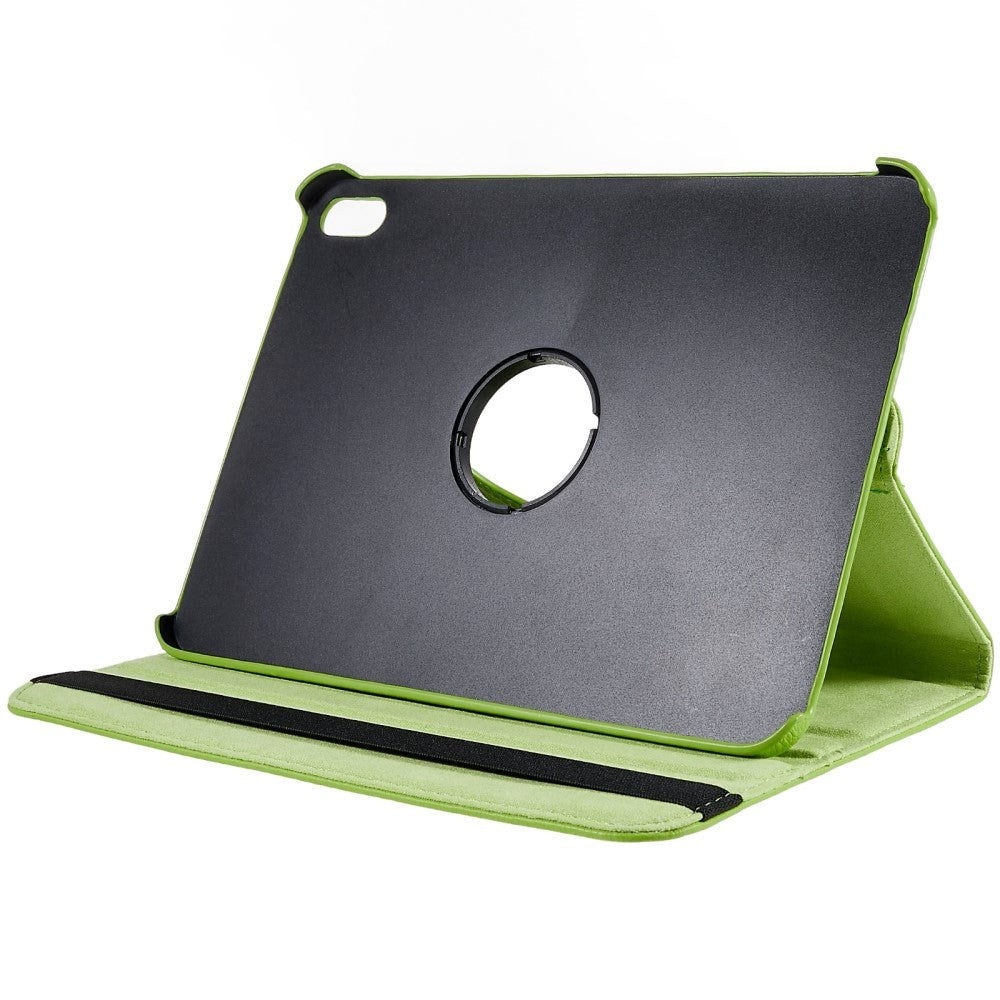 EIDERWOOD iPad 10.9" (2024/2022) Classic Leather Case w. 360⁰ Standing Function - Green