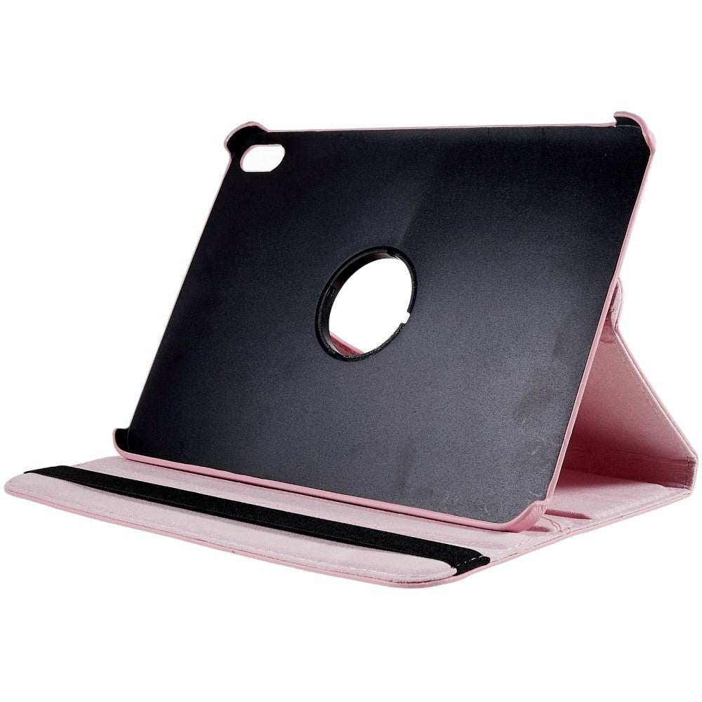 EIDERWOOD iPad 10.9" (2024/2022) Classic Leather Case w. 360⁰ Standing Function - Pink