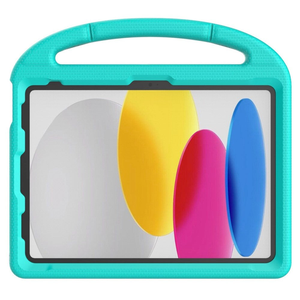 iPad 10.9" (2024/2022) EVA Foam Kids Case w. Kickstand - Mint Green