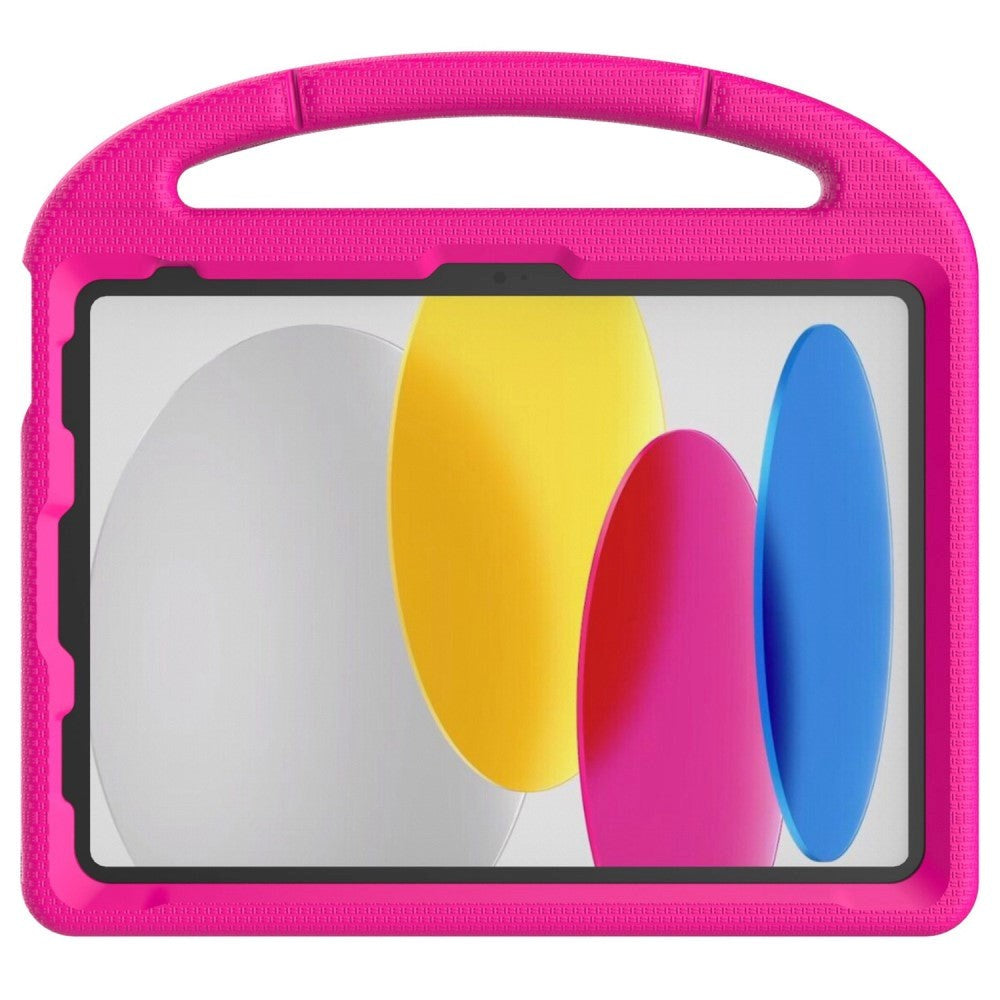 iPad 10.9" (2024/2022) EVA Foam Kids Case w. Kickstand - Pink