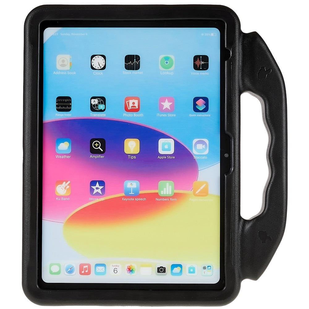 iPad 10.9" (2024/2022) Kids Case - Thumb Kickstand Case - Black