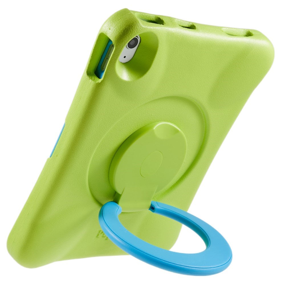 EIDERWOOD iPad 11" (2025) / 10.9" (2024 / 2022) Kids Case with Stand Function - Light Green / Blue