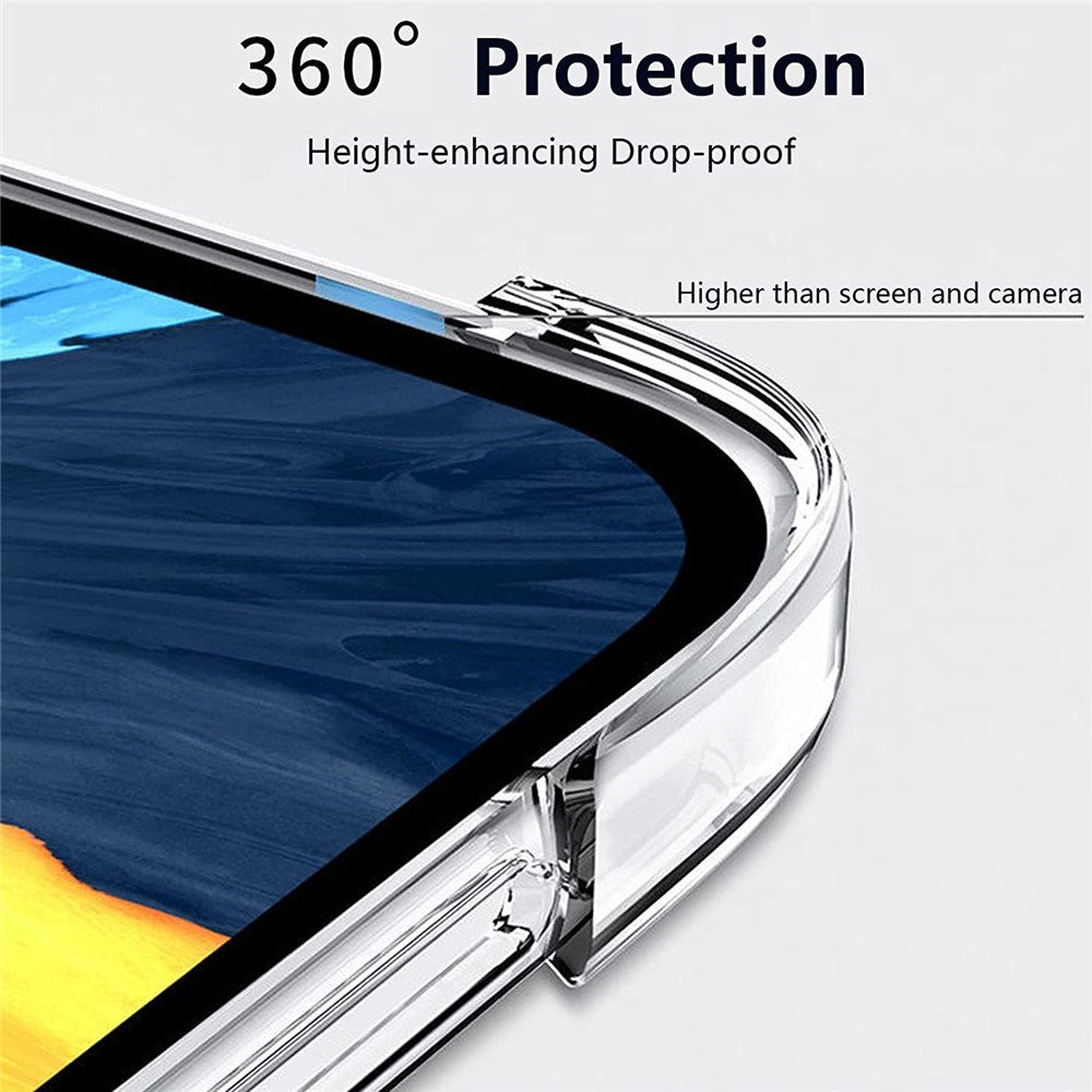 Lenovo Tab M8 (4th Gen.) Flexible Plastic Case with Shock-Absorbing Corners - Transparent