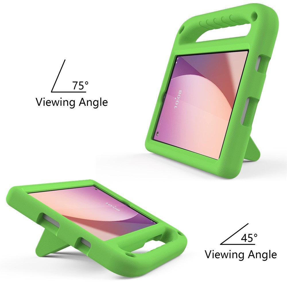 EIDERWOOD Lenovo Tab M8 (4th Gen.) Kids Case with Handle & Stand Function - Green