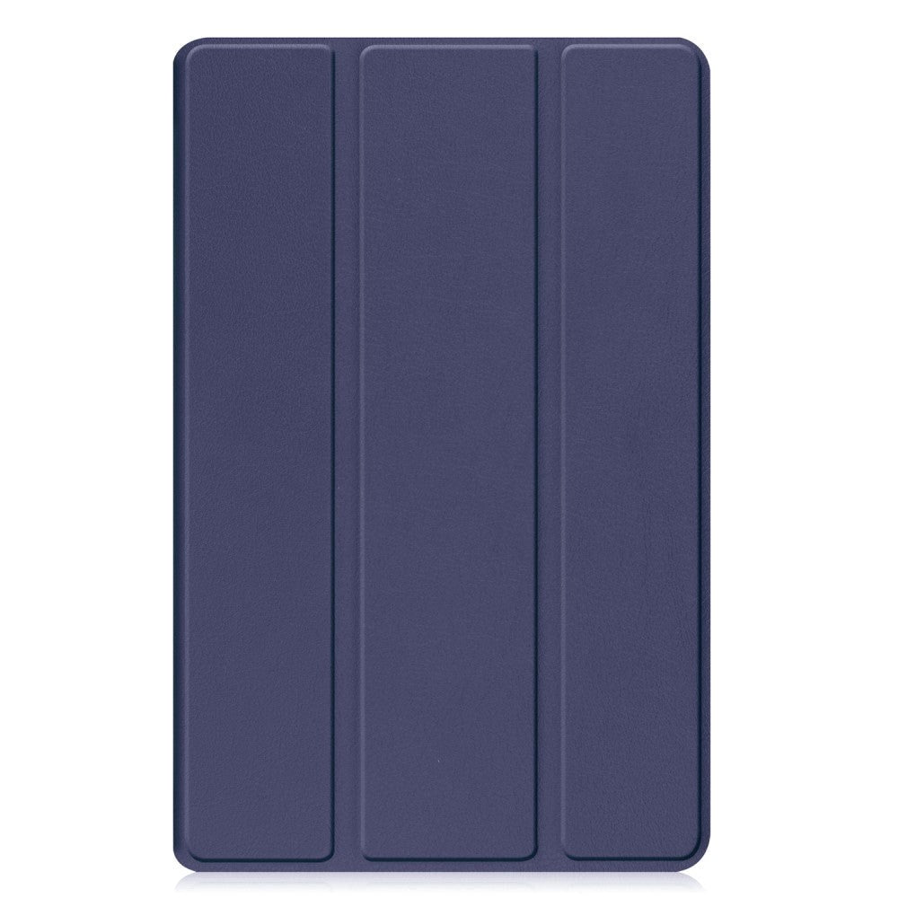 Samsung Galaxy Tab A9 Tri-Fold Leather Case w. Stand - Dark Blue