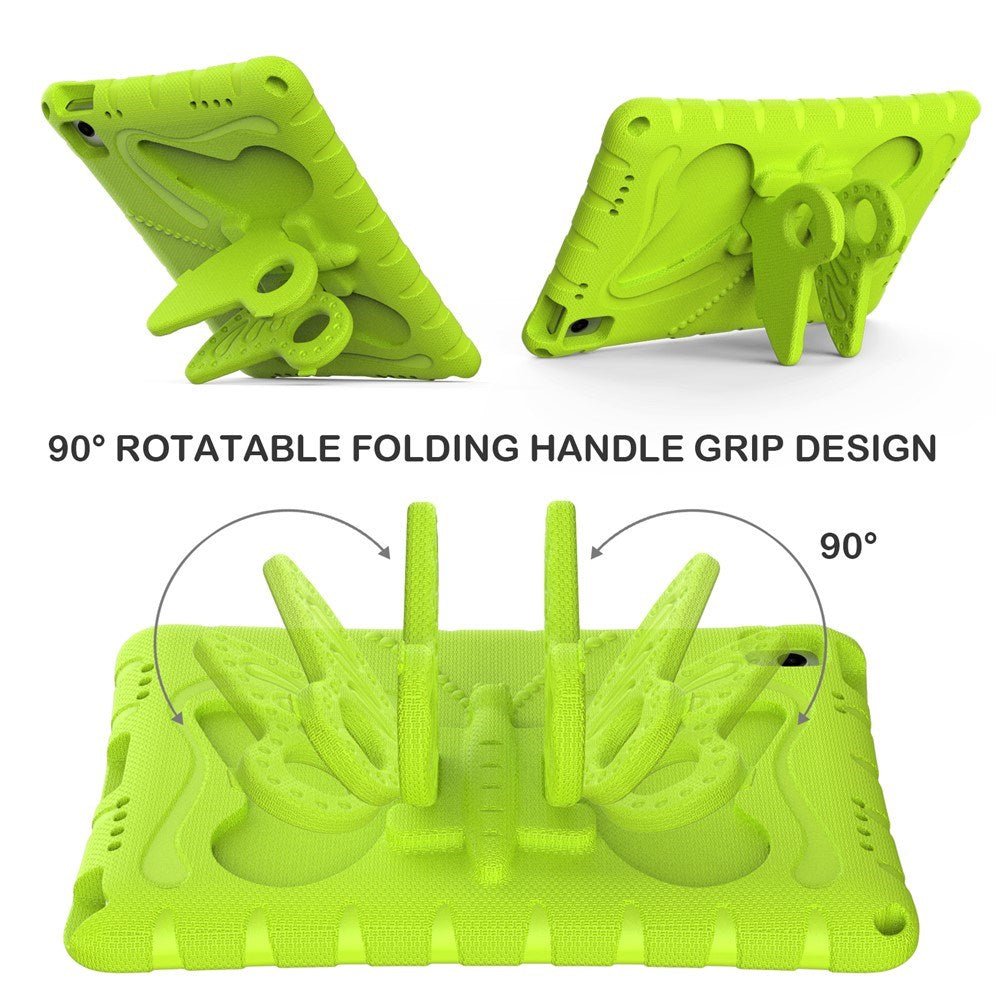 Samsung Galaxy Tab A11+ (Plus) / A9+ (Plus) EIDERWOOD Kids Case - Butterfly Kickstand Case - Green