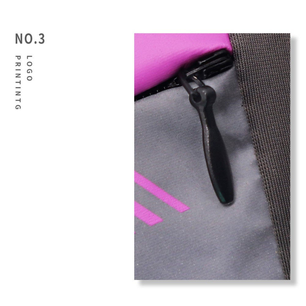 Sports Running Belt with Pocket for Phone and Accessories - Purple