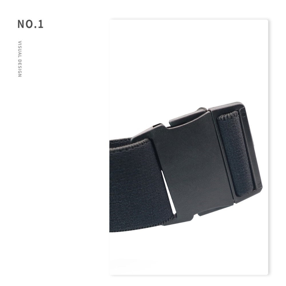 Sports Running Belt with Pocket for Phone and Accessories - Black