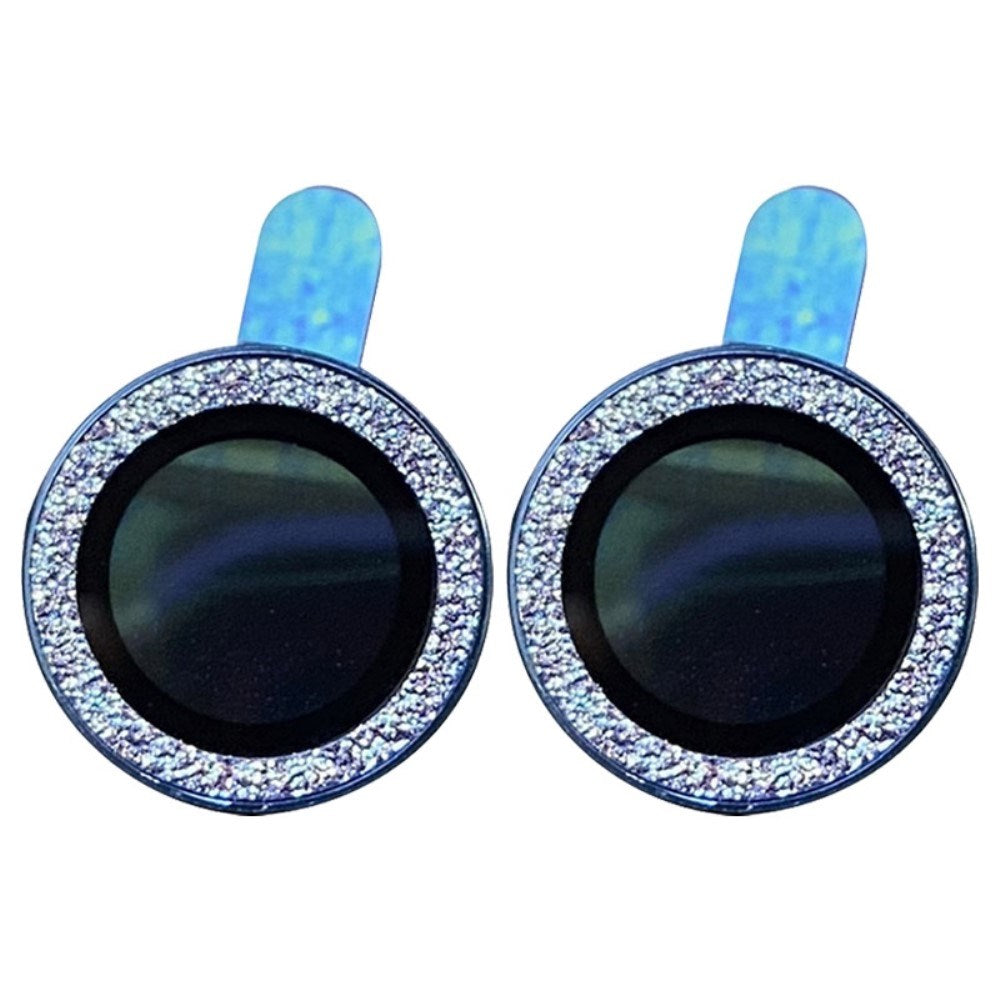 iPhone 13 / 13 Mini Camera Lens Protection with. Glitter Edge - Blue