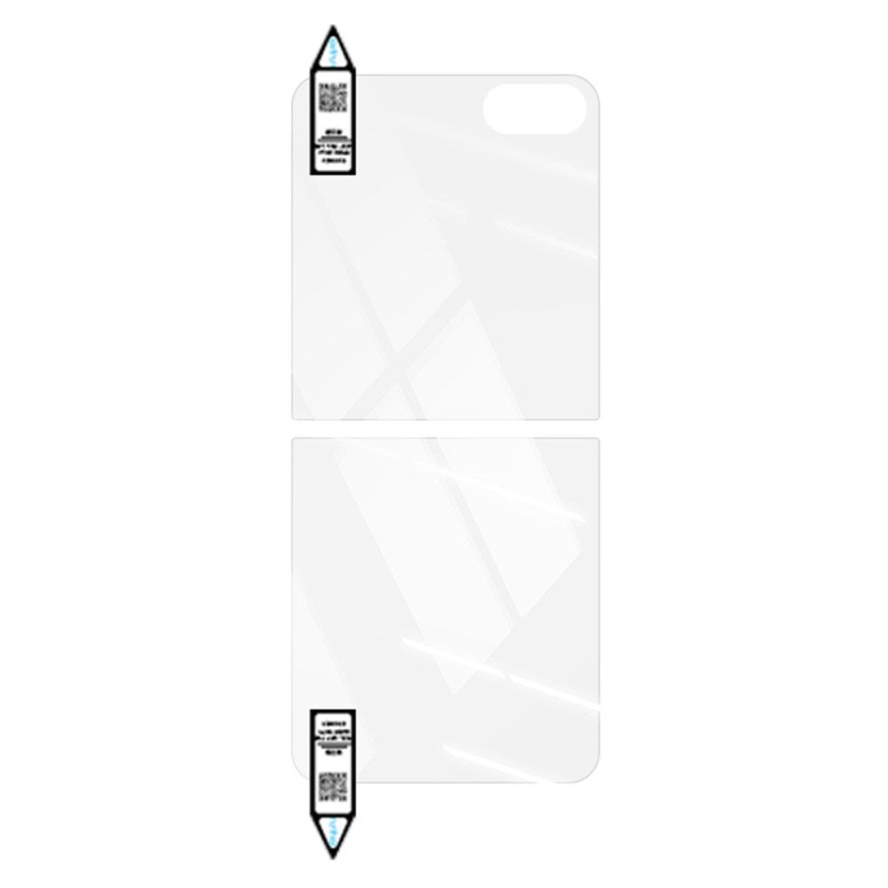 Samsung Galaxy Z Flip7 FE / Flip6 RURIHAI - Tempered Screen Protector Glass - Case Friendly - Transparent