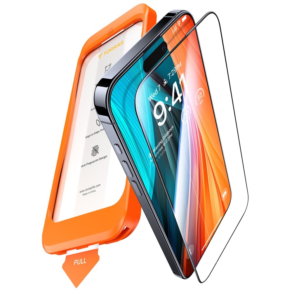 iPhone 18 Pro / 17 Pro TORRAS HD Shield Screen Protector - Transparent