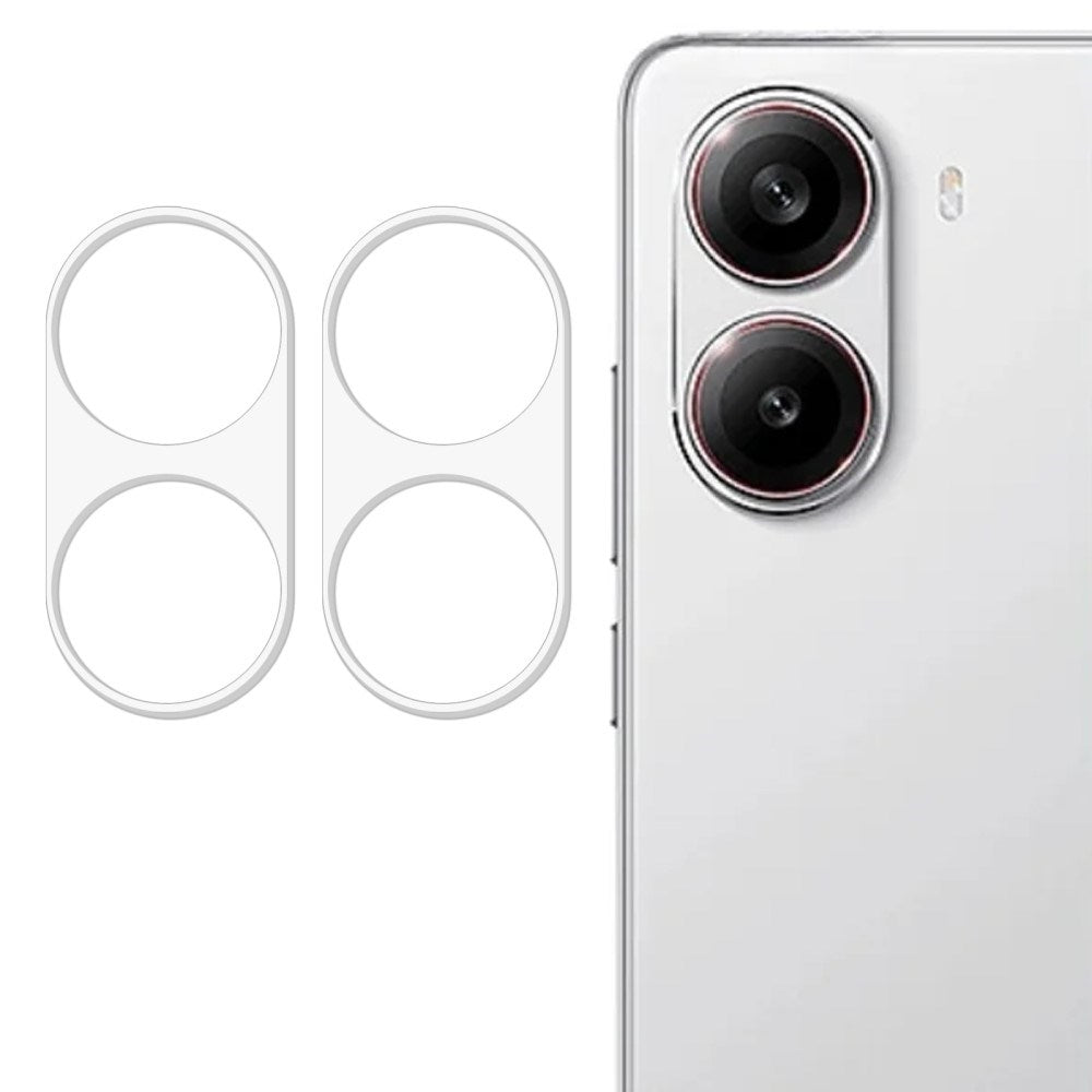 Xiaomi Redmi Poco X7 Pro Protective Glass For Camera Lens - 2 Pcs. - Transparent