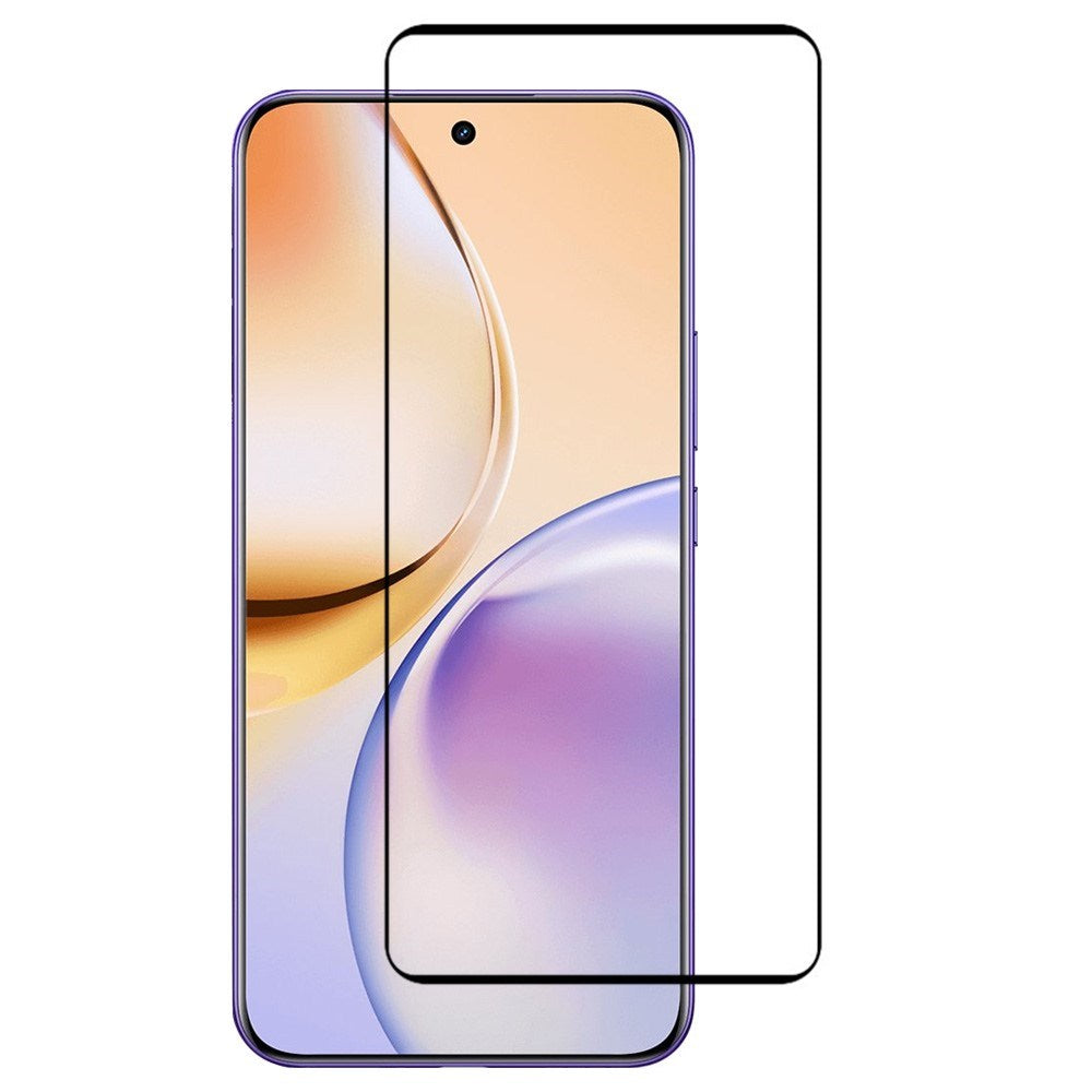 Realme 14 Pro+ (5G) Screen Protector Glass – Transparent / Black Edge