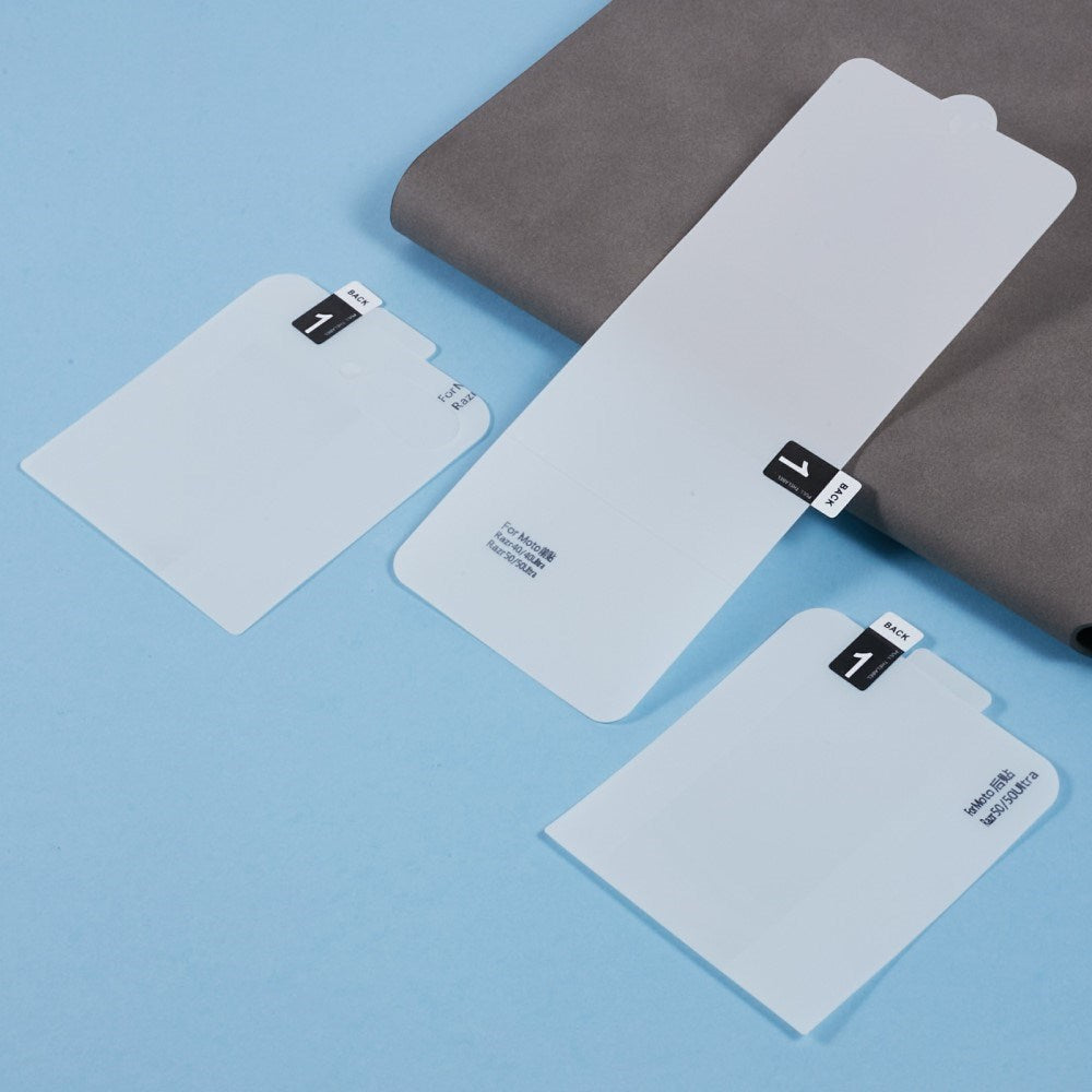 Motorola Razr 60 Ultra Screen Protector - 3 Parts - Transparent