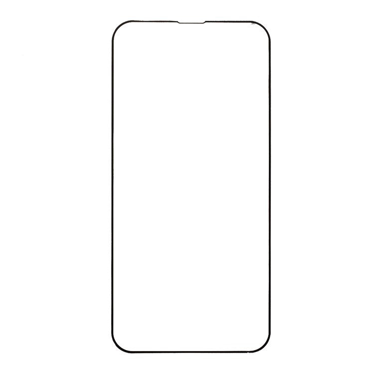 iPhone 17 Pro Max Tempered Screen Protector Glass - Transparent / Black Edge