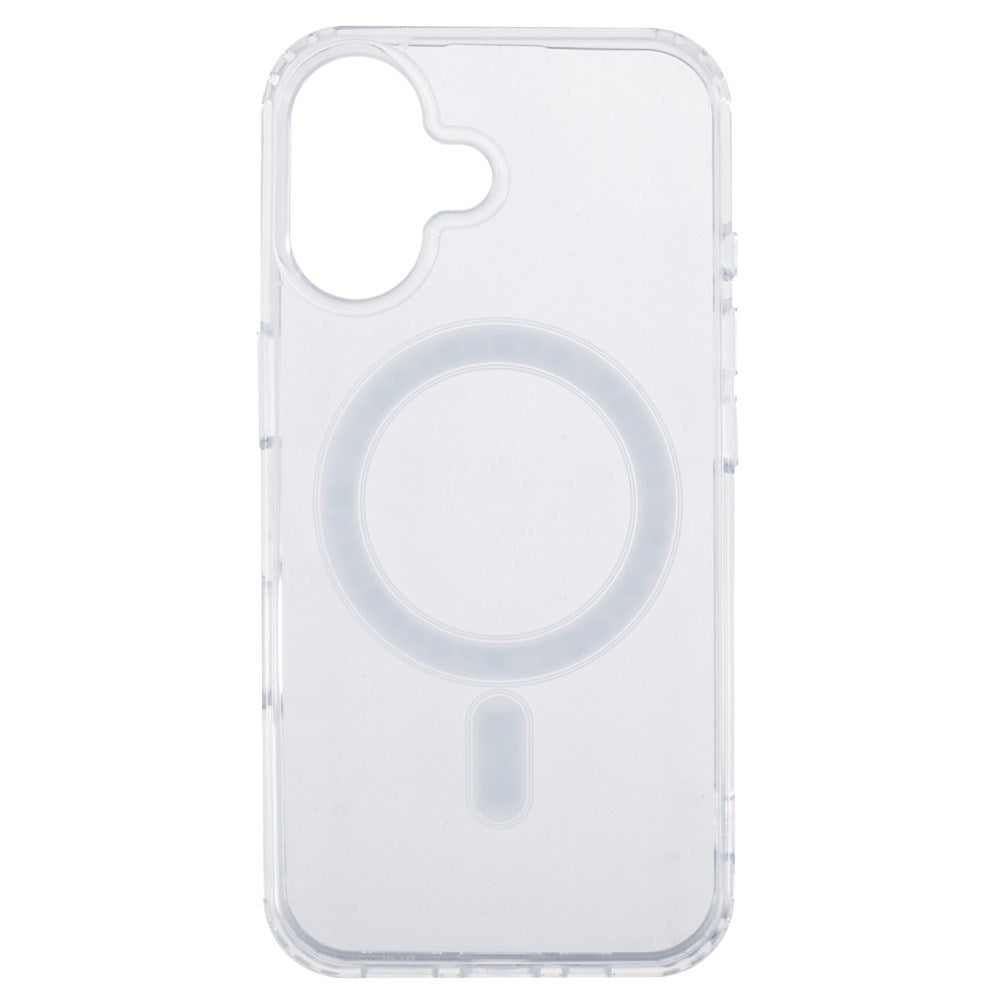 iPhone 17 - 360° Protection set w. Screen Protection | MagSafe Case | Camera Lens Protection - Transparent / Black Edge