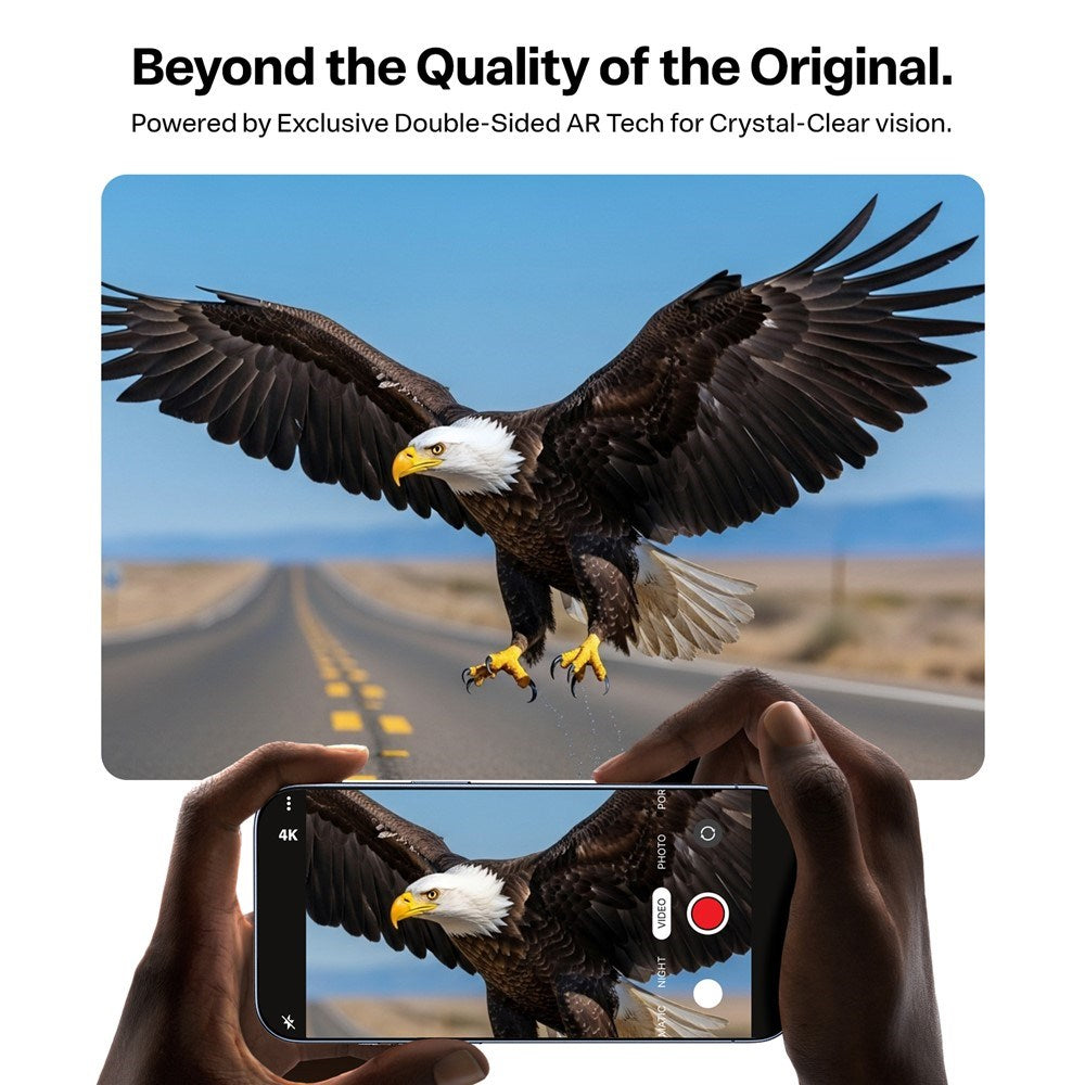 TORRAS iPhone Air LensGuard Camera Lens Protector Glass - Black