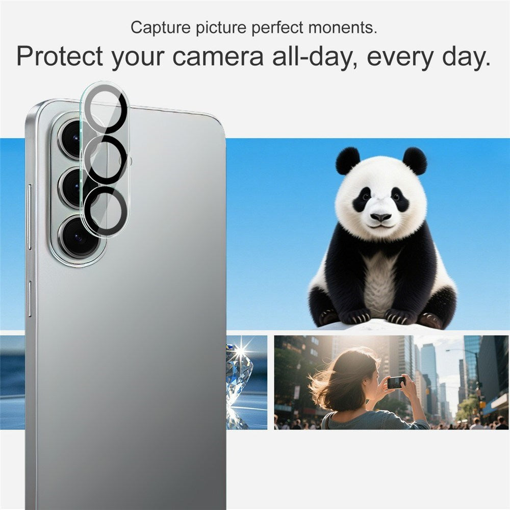 Samsung Galaxy S26+ (Plus) IMAK Tempered Camera Lens Glass - Black