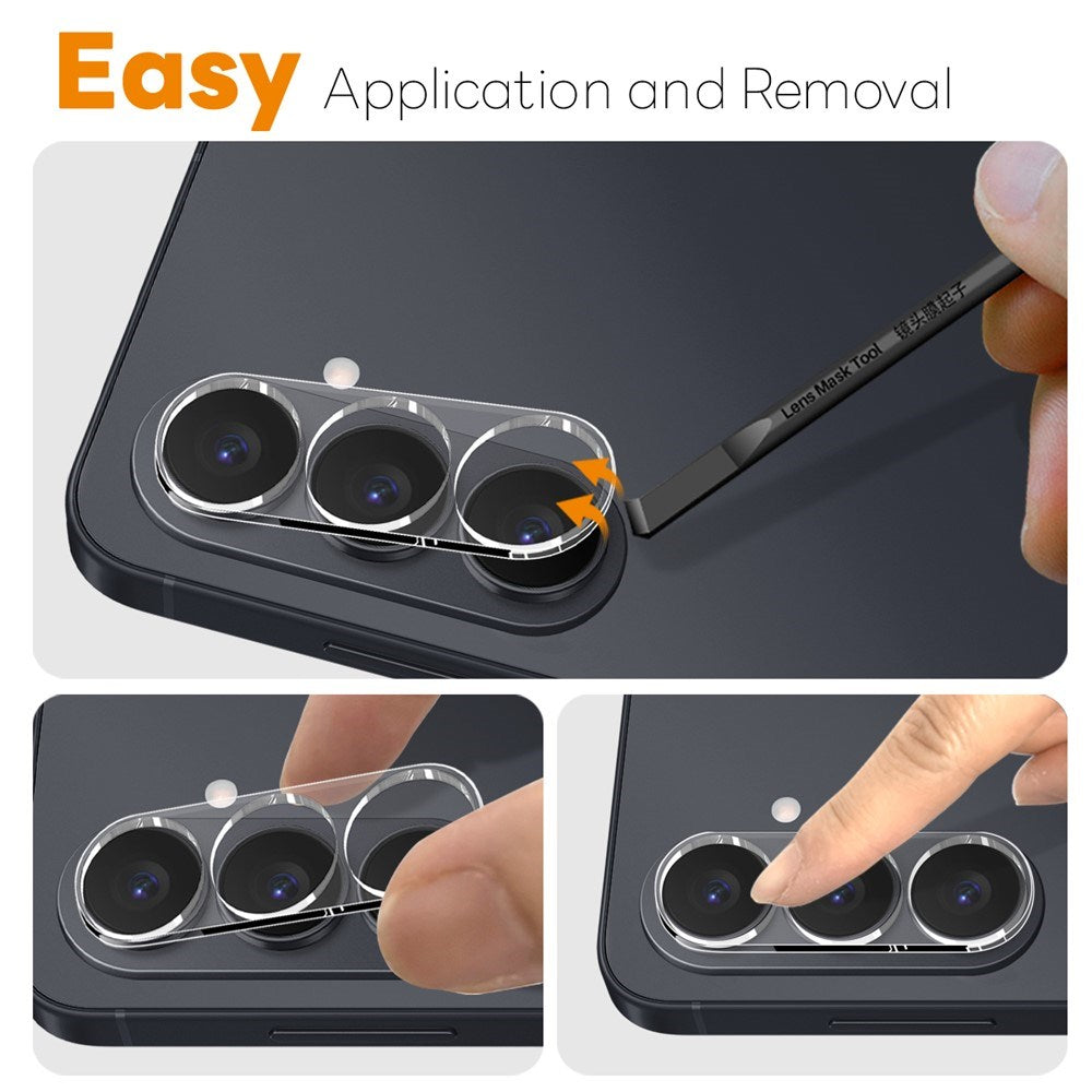 Samsung Galaxy S26+ (Plus) NORTHJO Tempered Camera Lens Protector Glass - 2 pcs - Transparent