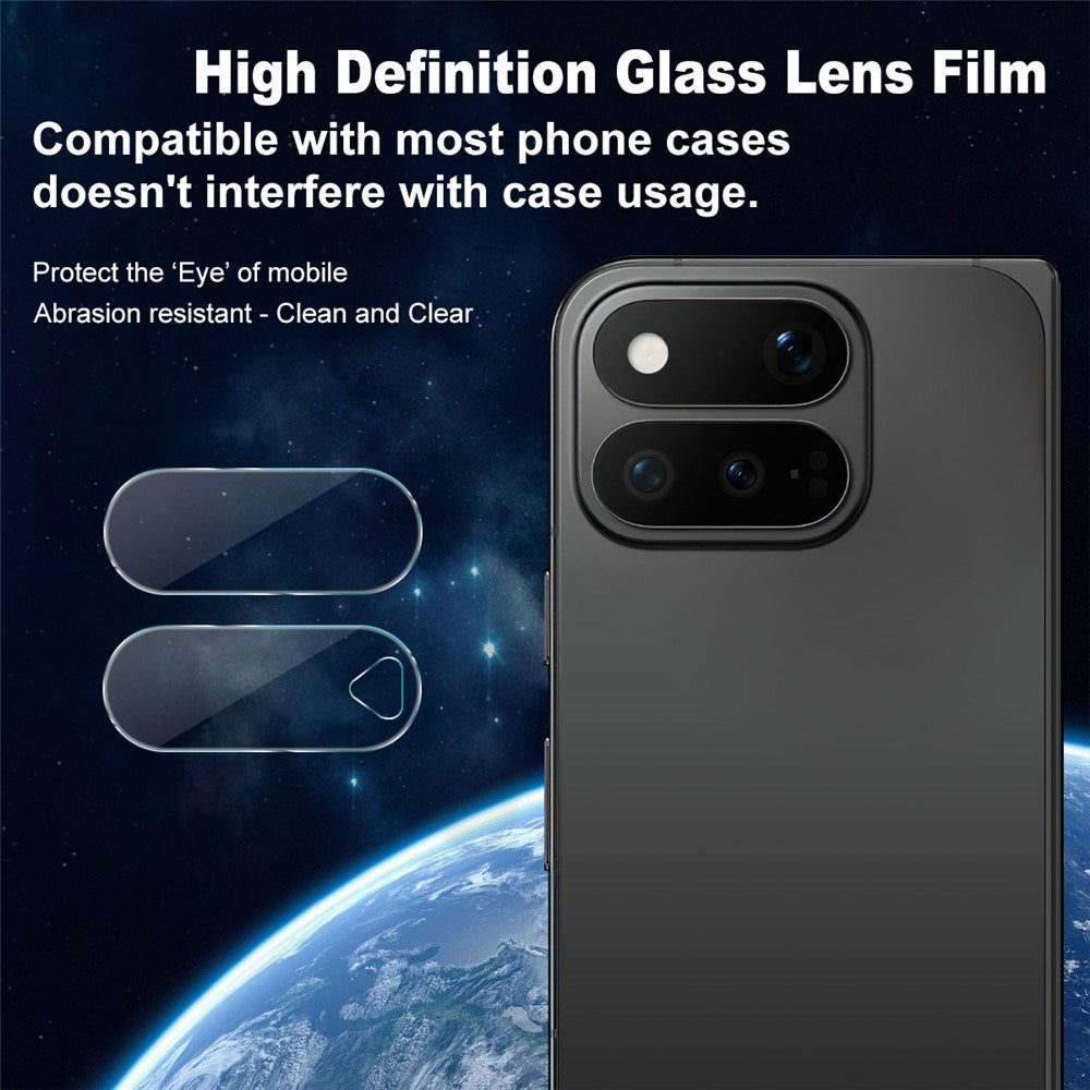 Google Pixel 11 Pro Fold IMAK Camera Lens Protector - Transparent