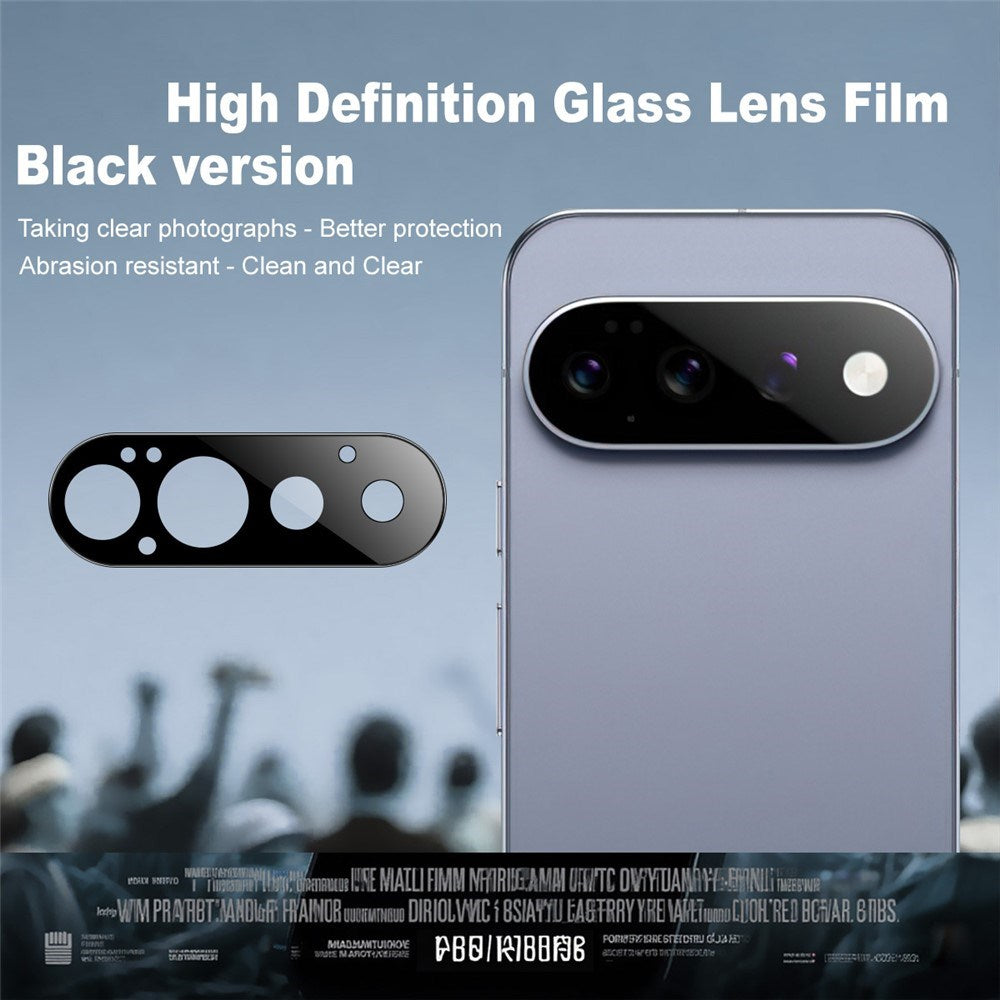 Google Pixel 11 Pro IMAK Camera Lens Protector - Black
