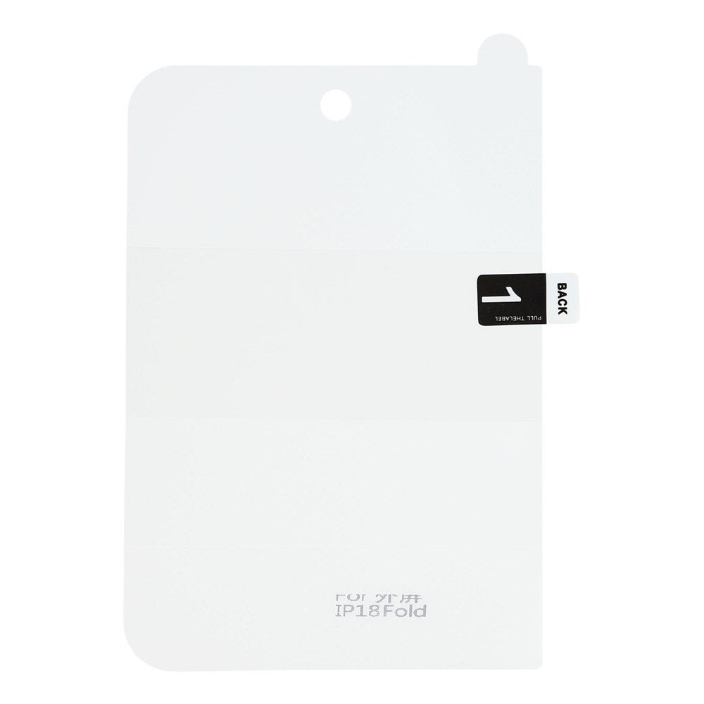 iPhone Fold Screen Protector Set - 3 Pcs. Film - Transparent
