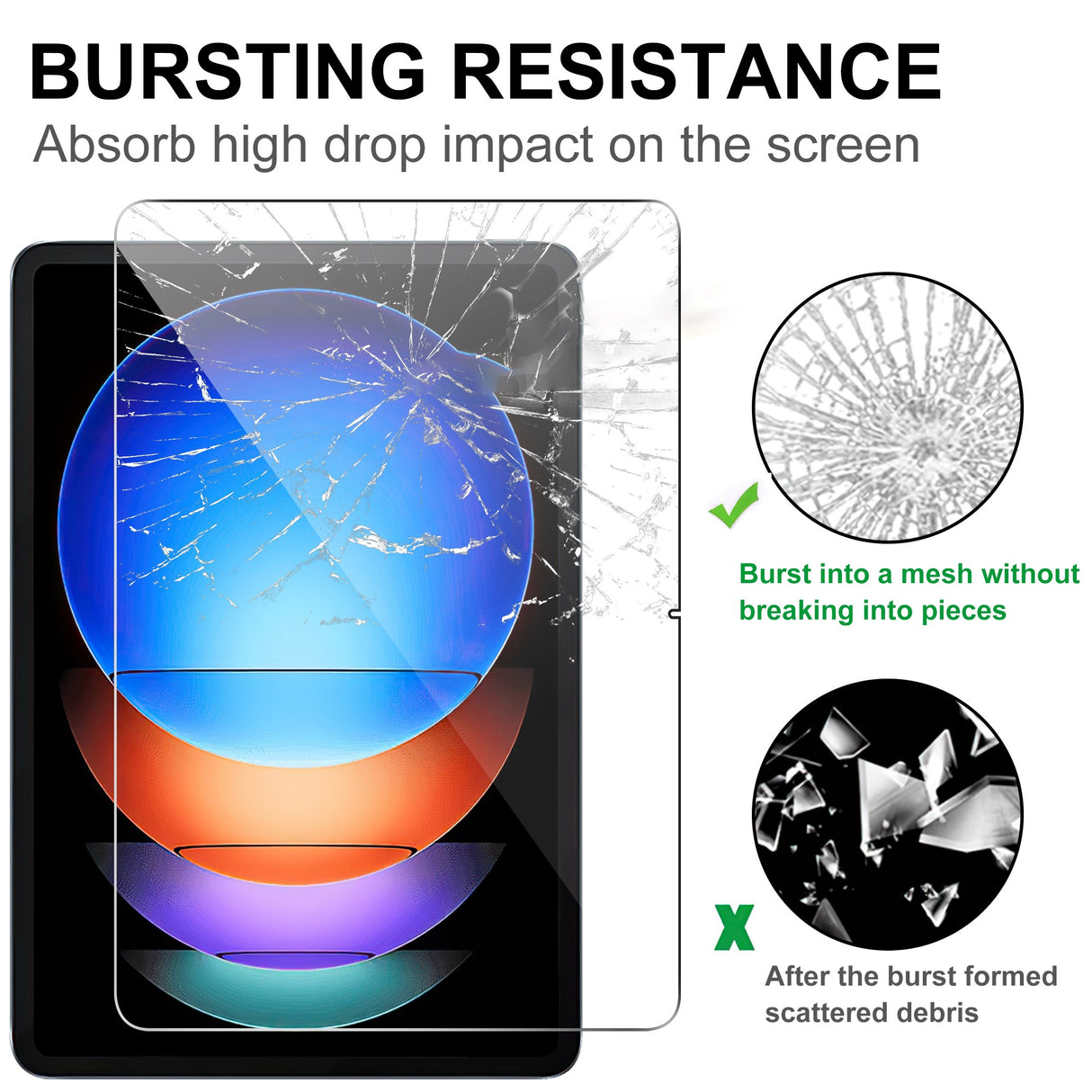 Xiaomi Pad 6S Pro 12.4 - Tempered Glass Screen Protector 2.5D